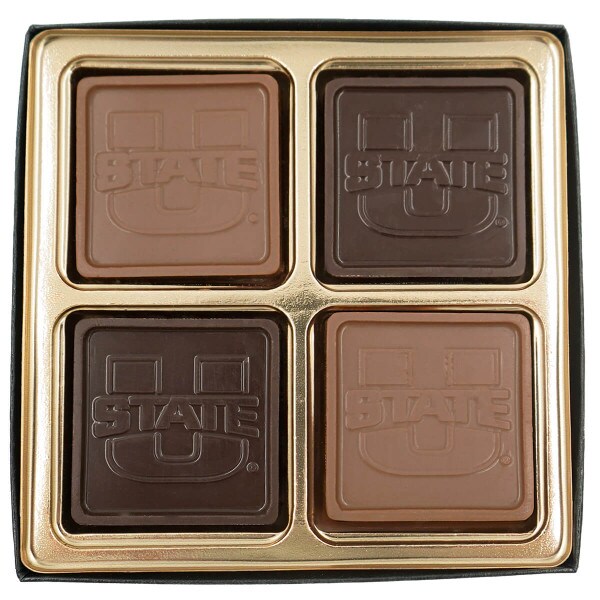 Utah State Chocolate Squares Gift Box